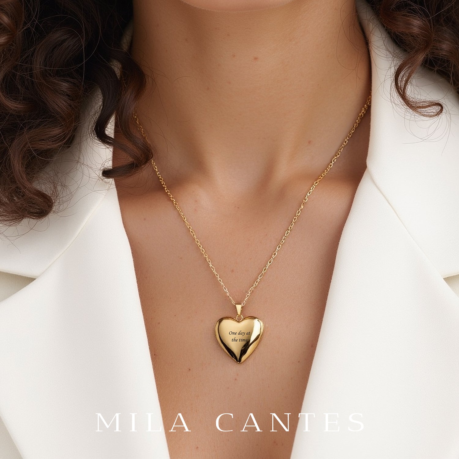 HEART LOCKET | Little Message - MILA CANTES