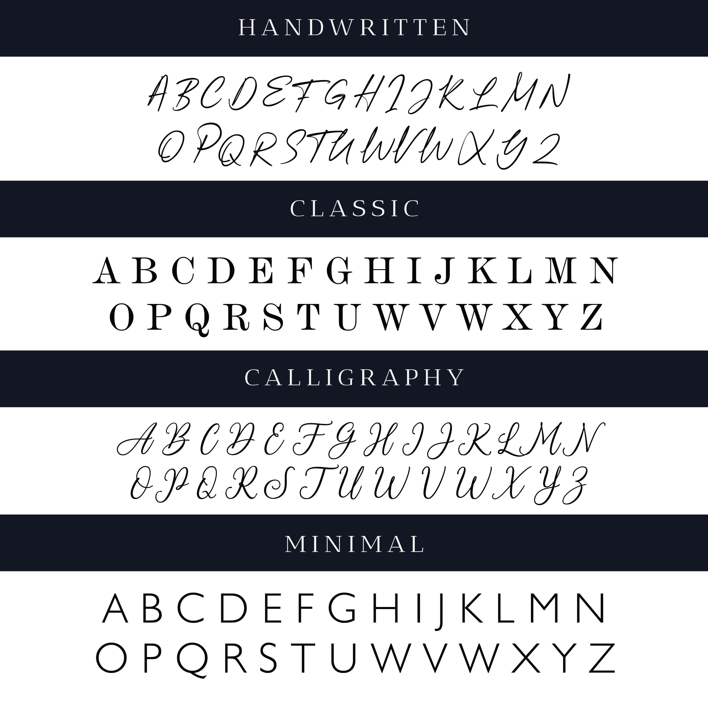 CELESTE | Initial Letters - MILA CANTES