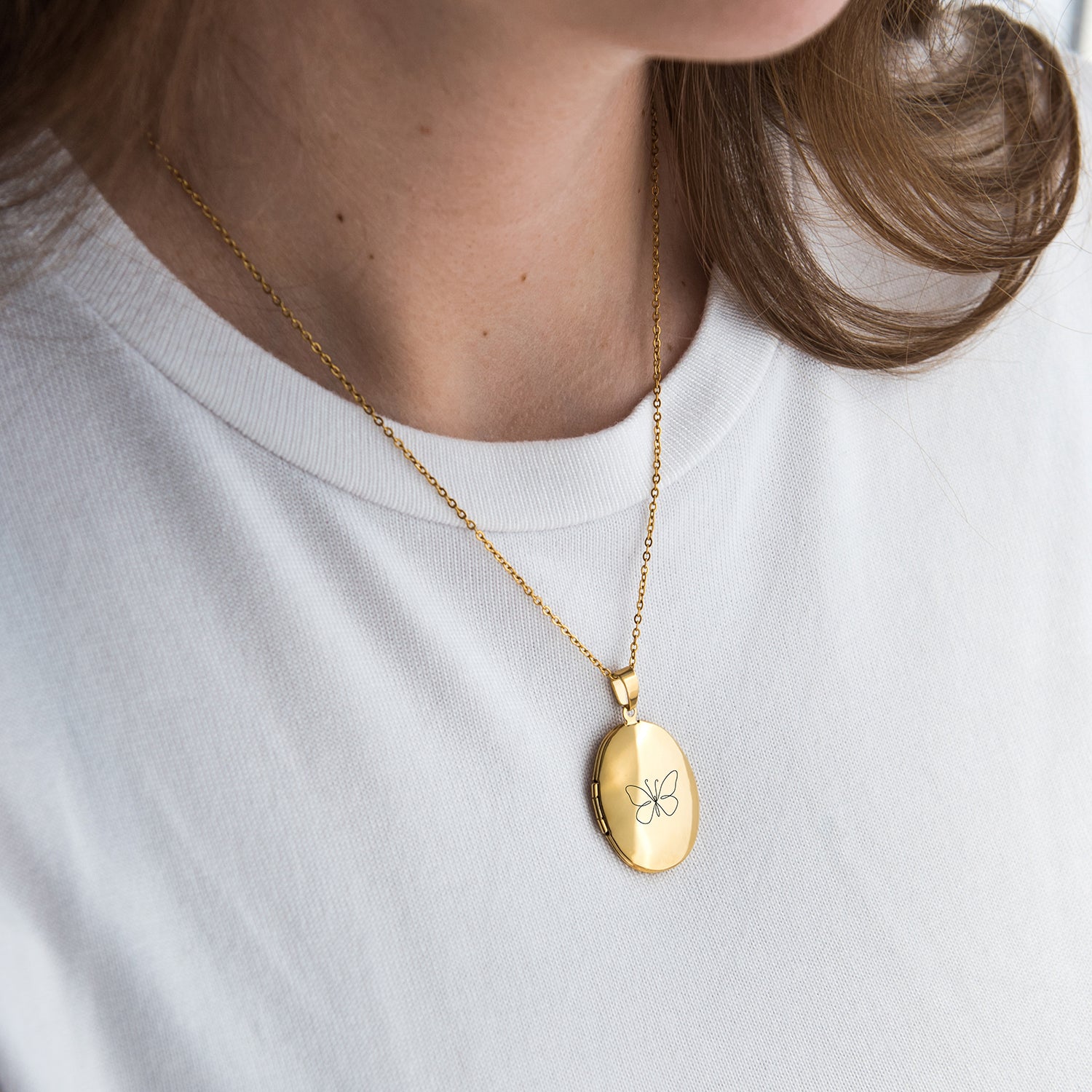 OVAL LOCKET | Mom Of Two - MILA CANTES