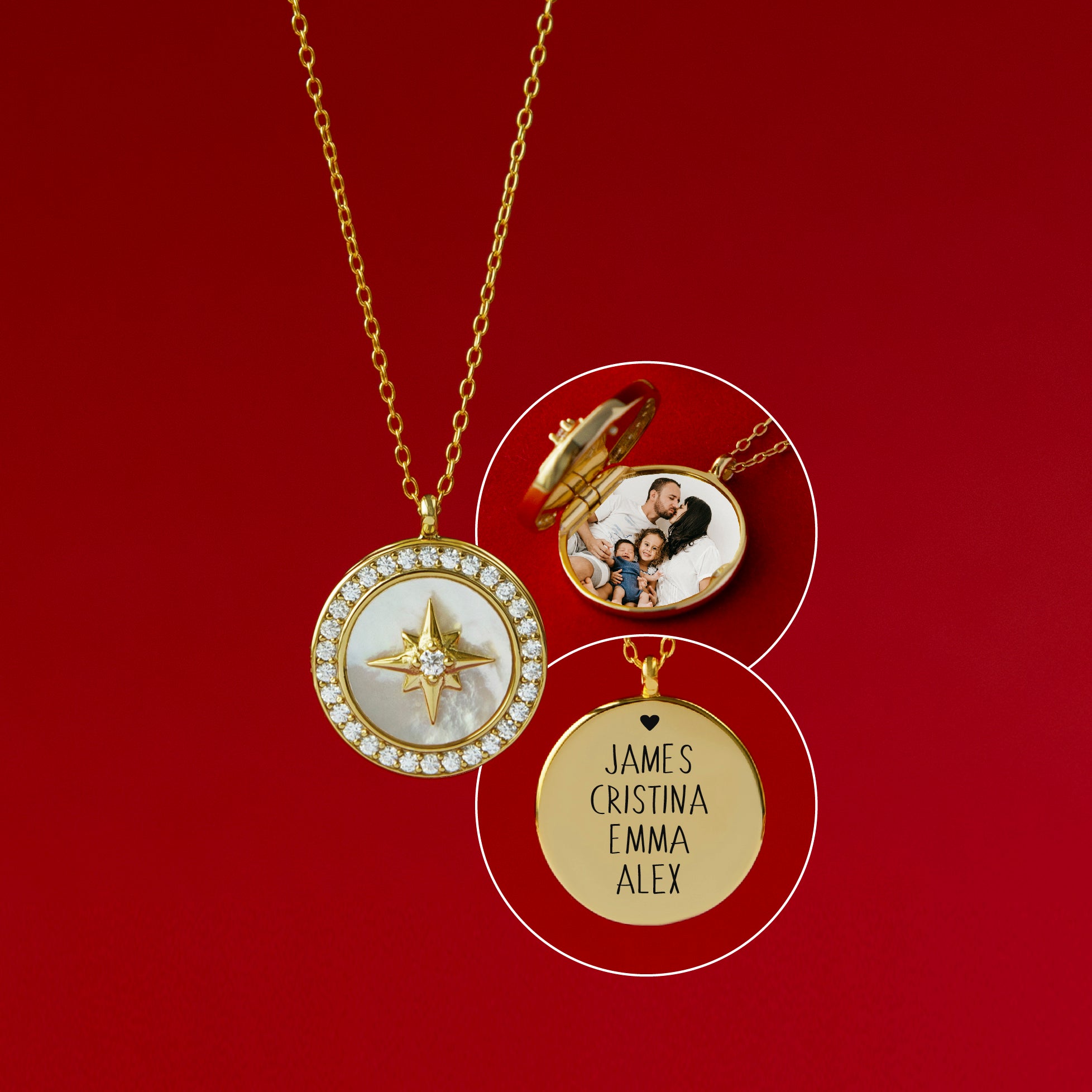 LUNA LOCKET | Loved Ones | Sterling Silver - MILA CANTES