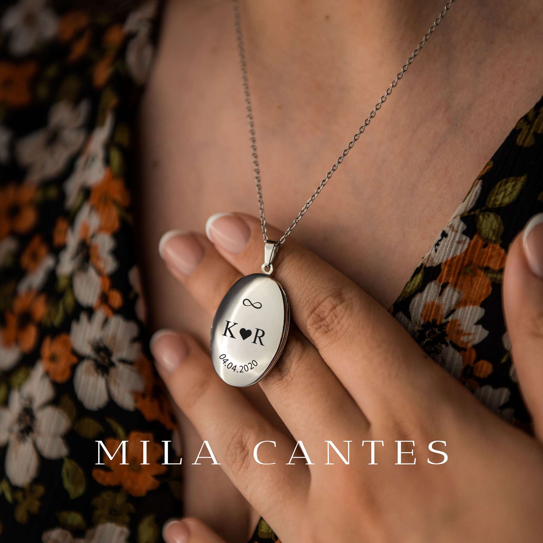 OVAL LOCKET | Love Promise - MILA CANTES